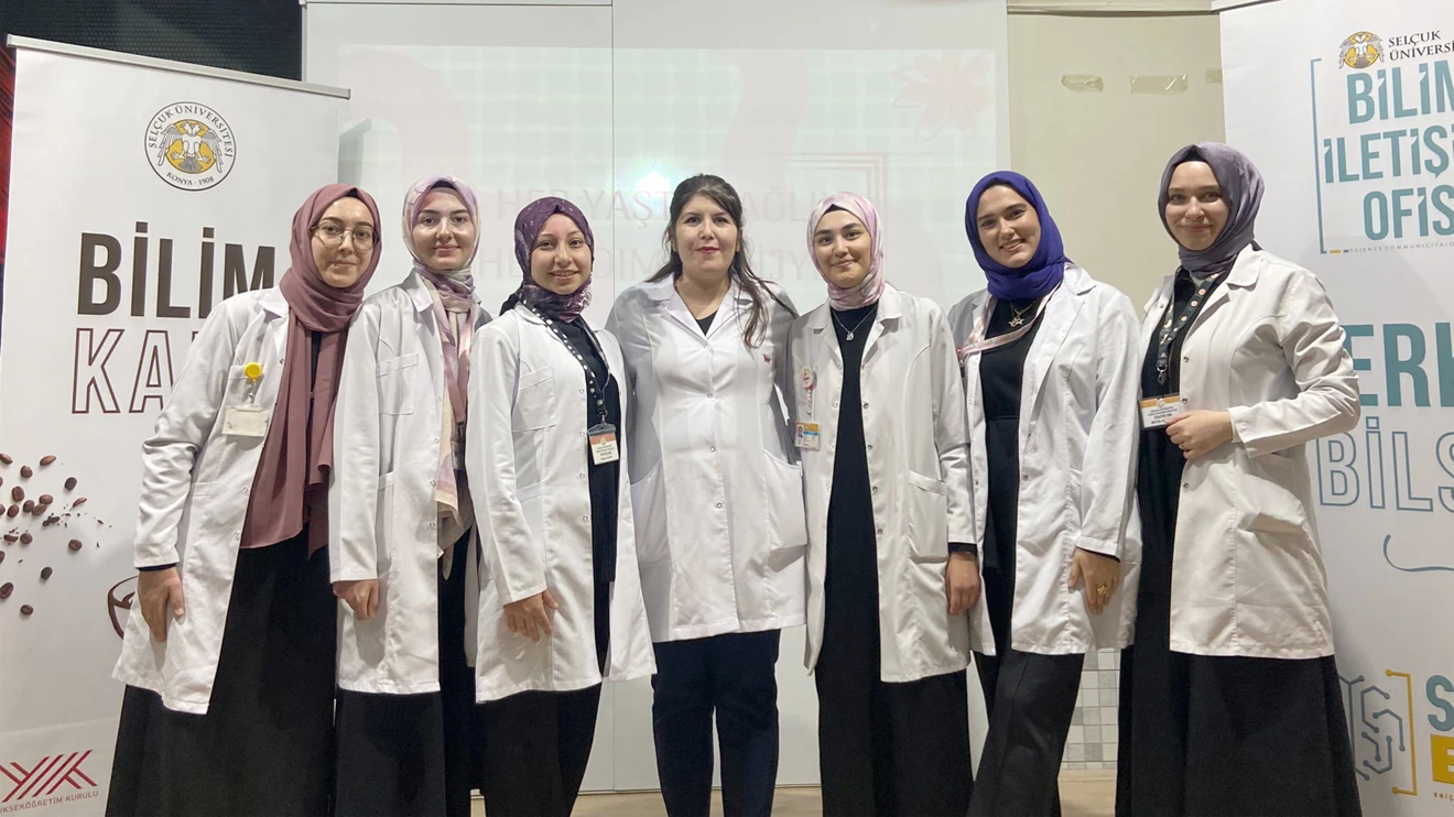 Selçuk Üniversitesinde Bilim Kafe etkinlikleri devam ediyor